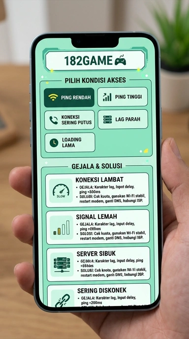 Tampilan link alternatif 182game