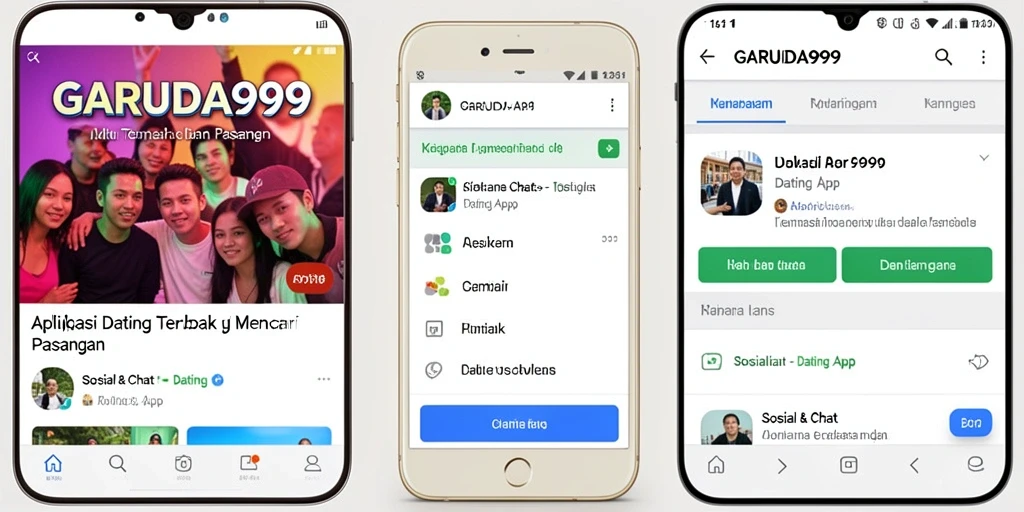 Tampilan antarmuka modern dan menarik dari GARUDA999.