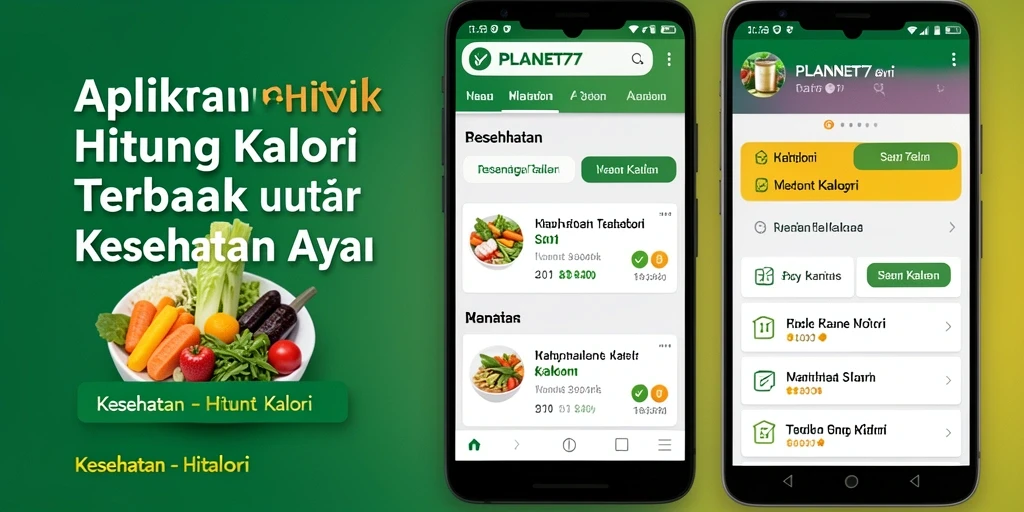 Antarmuka sederhana dan fungsional untuk menghitung kalori.